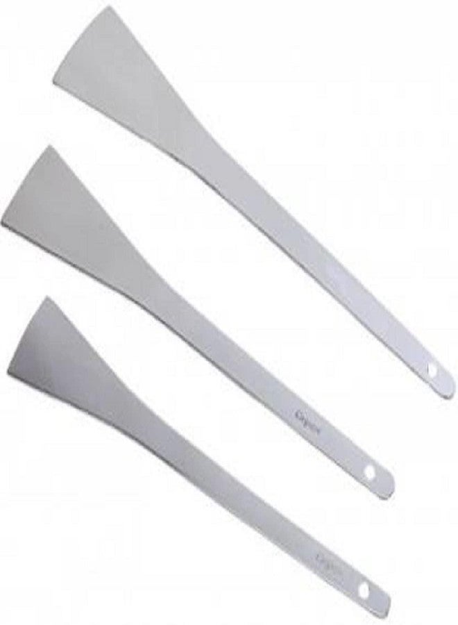 Eagean Stainless Steel Dosa/Andra Palta Set of 3 Kitchen Tool Set (Spatula) - Image 1
